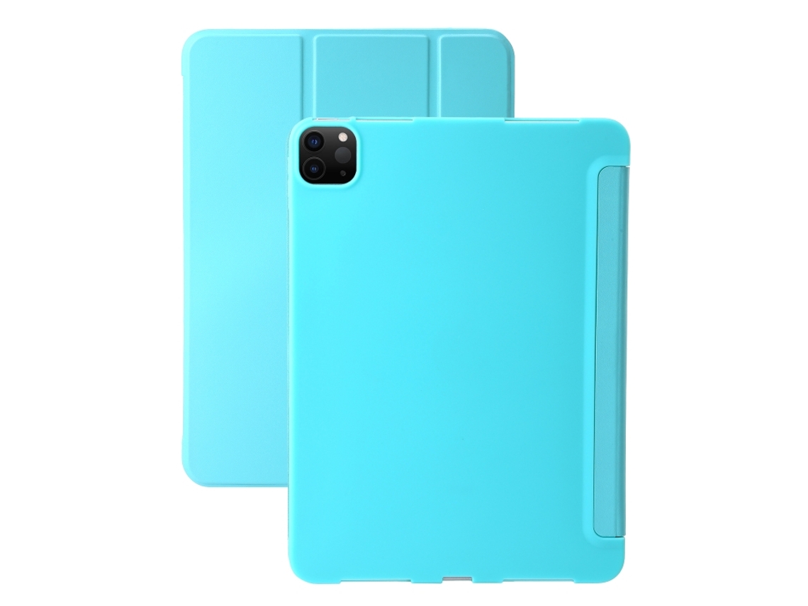 Capa Para Ipad 10 2022 10.9 Polegadas Com 3 Dobras,azul Menta