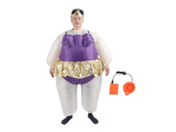 Disfraz Inflable De Bailarina, Divertido Traje Inflable, Poliéster, Para Fiesta De Halloween/carnaval, Morado