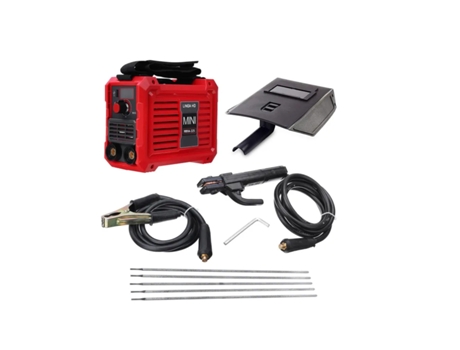 Mini Soldador Inverter AGD 225a Portátil Eléctrico 220 v igbt Pantalla Digital y Puerto USB Estación de Soldadura