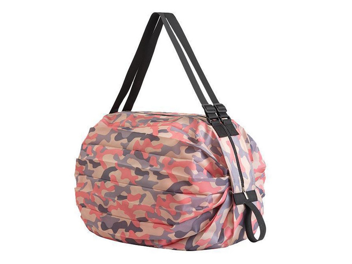 Bolsa De Compras Plegable Reutilizable De Gran Capacidad Para Acampar Y Viajar.