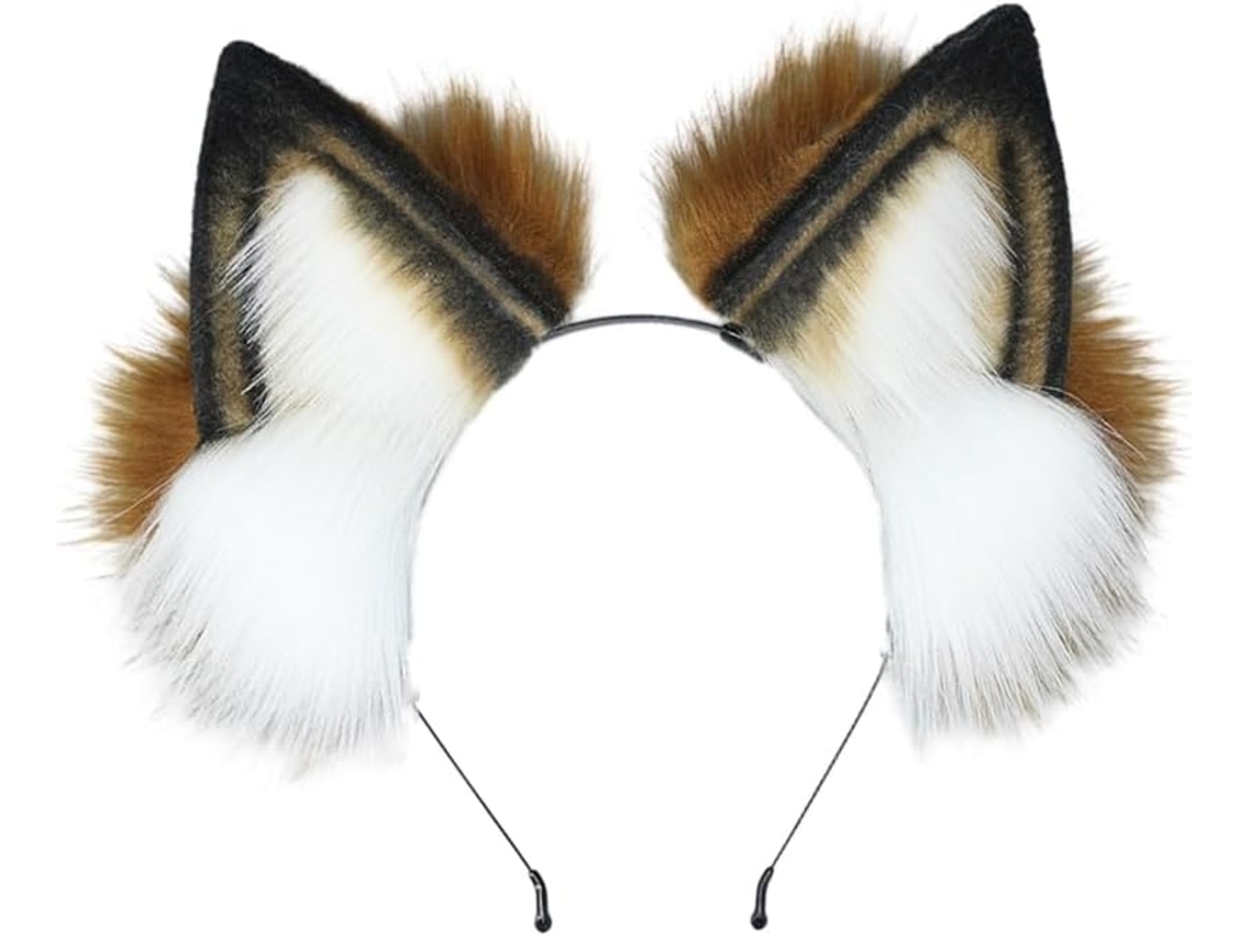 Diadema De Carnaval Para Mujer Con Orejas De Zorro, Diadema De Maquillaje Para Pascua, Carnaval