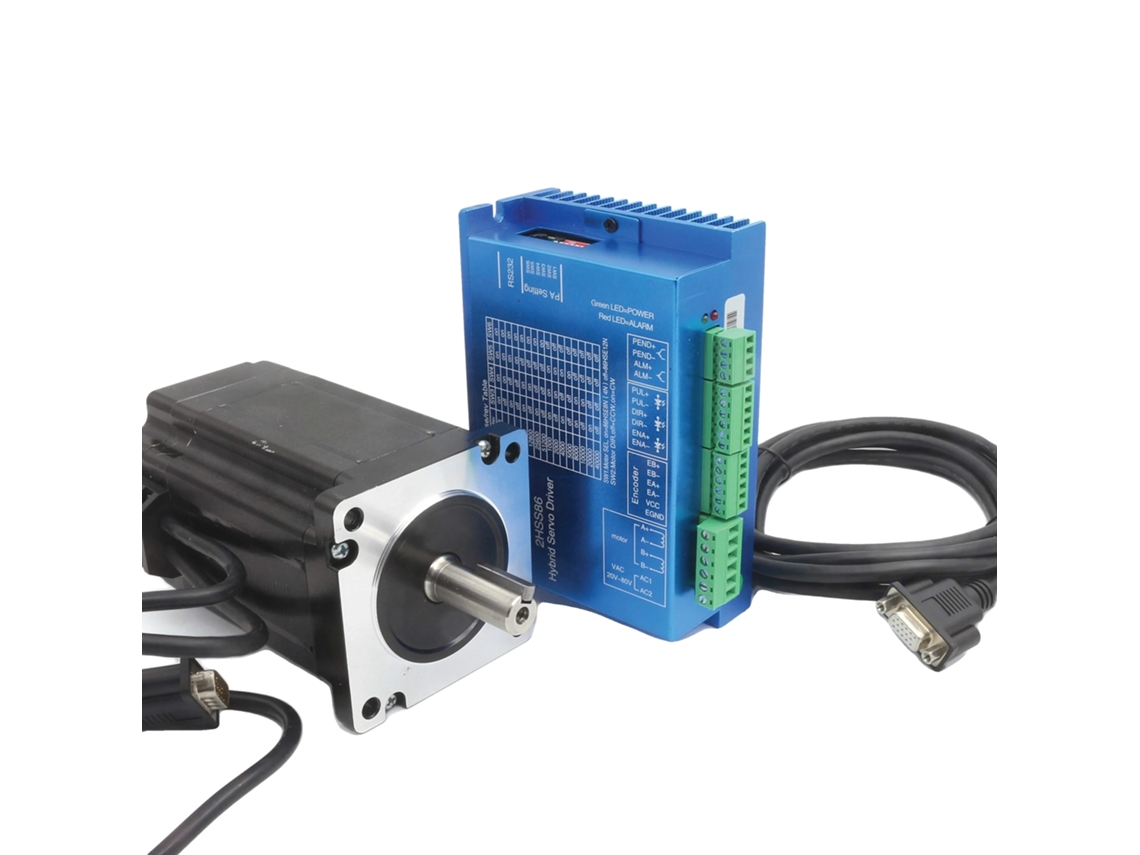 Servomotor de lazo cerrado, 116 mm, 8 A, NEMA 34, 1230 oz-in, certificado CE OEM