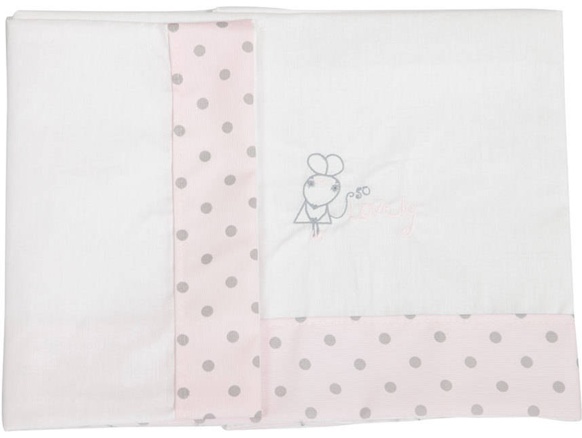 Juego de Sábanas BABYLINE Lovely 60 x 120 cm