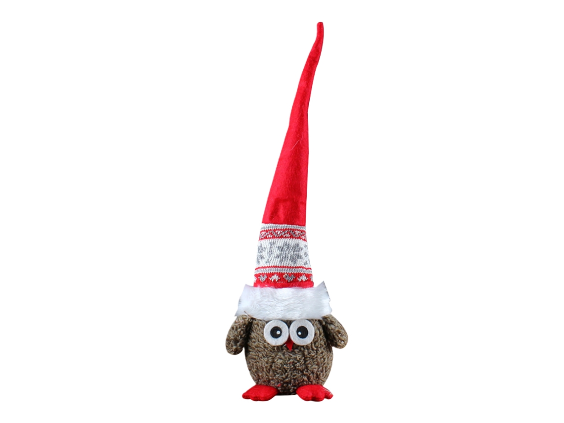 Adorable Peluche De Búho Hada Con Sombrero Largo, Regalo Decorativo De Navidad Y Pascua.
