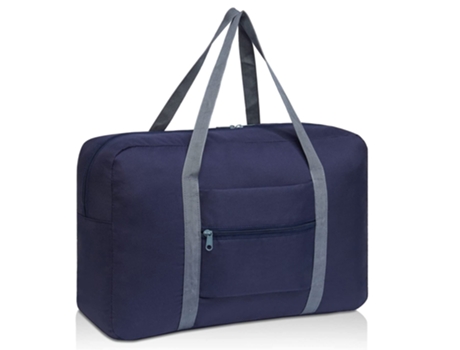Bolsa de almacenamiento de viaje (azul oscuro, plegable)