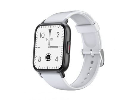 Smartwatch Qs16Pro Bluetooth 5 0 Ritmo cardíaco Monitoreo del sueño Impermeable Blanco