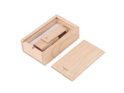 Memoria Usb 2.0 Giratoria De Madera 32g Pen Drive Almohadilla De Memoria De Almacenamiento