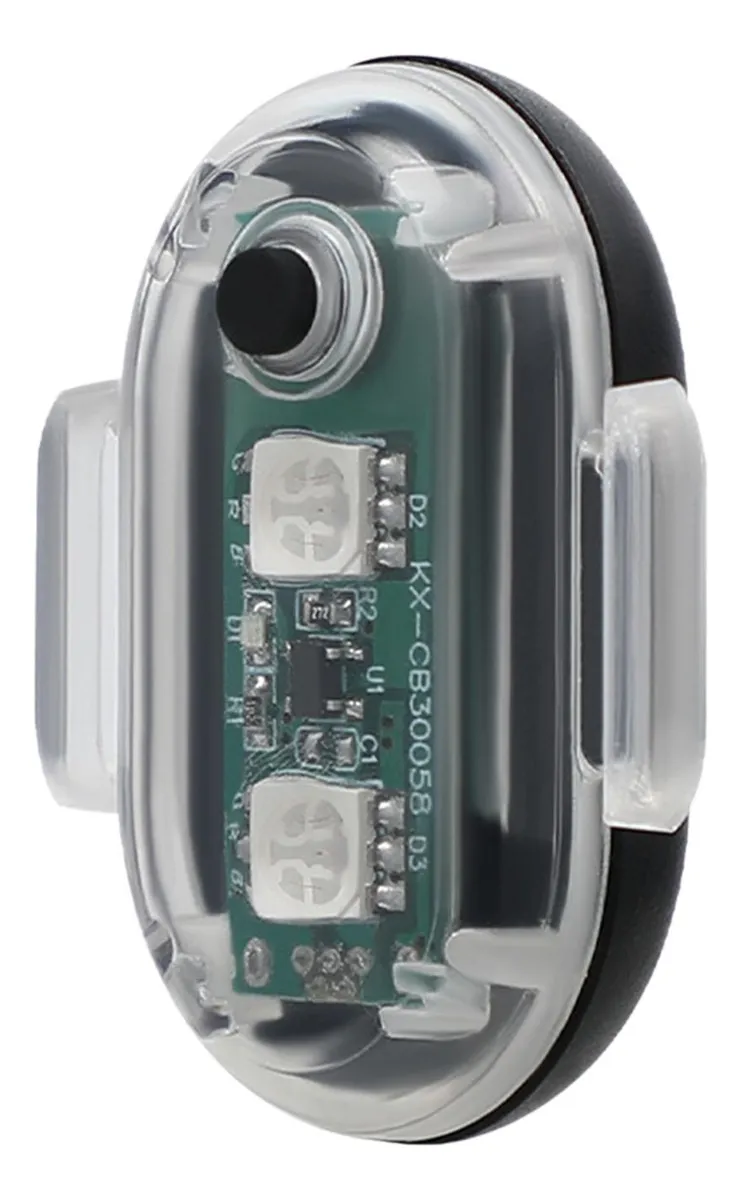 Luz trasera LED para bicicleta, mini luz de advertencia vayotoy