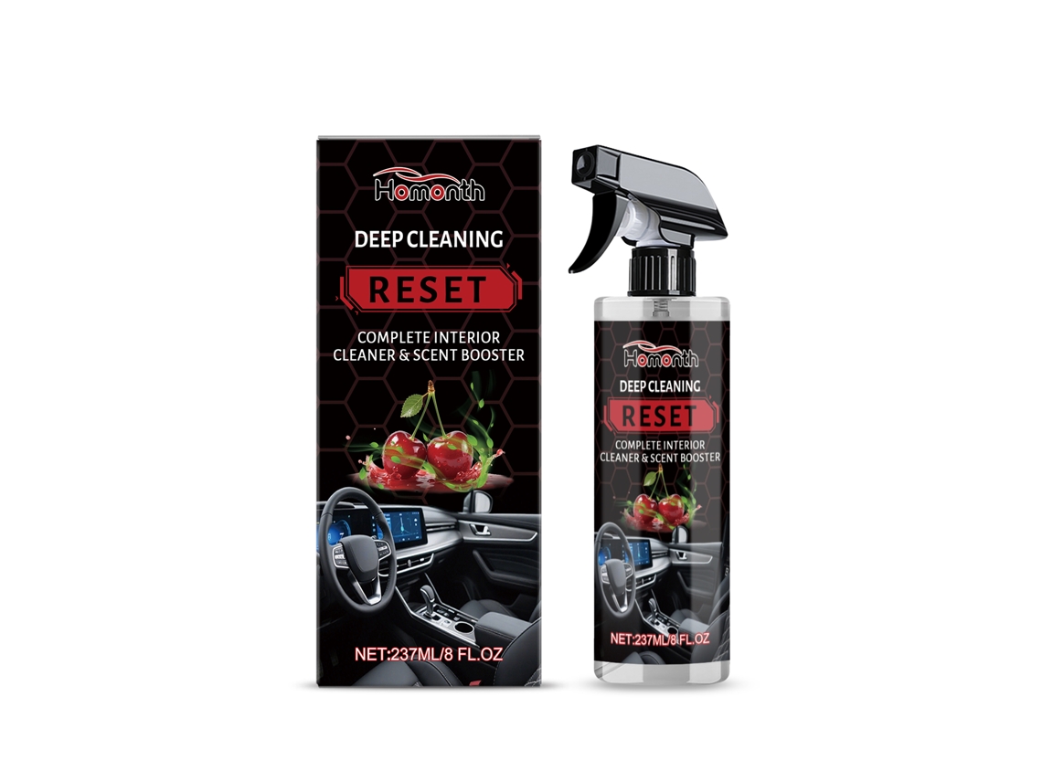 Spray limpiador para interiores de coche con aroma a cereza