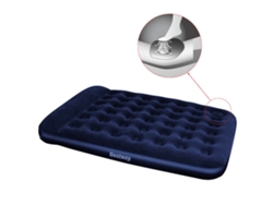 Bestway Colchón hinchable con bomba de pie integrada 203x152x28 cm