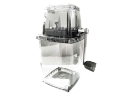 Trituradora de hielo manual, trituradora de hielo raspado comercial para el hogar con cuchilla de acero inoxidable Rosewell