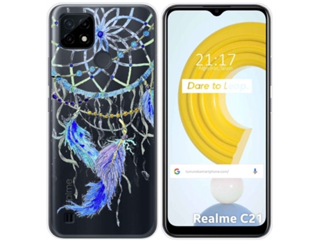 Carcasa Realme C21 TUMUNDOSMARTPHONE Dibujos Transparente Multicolor