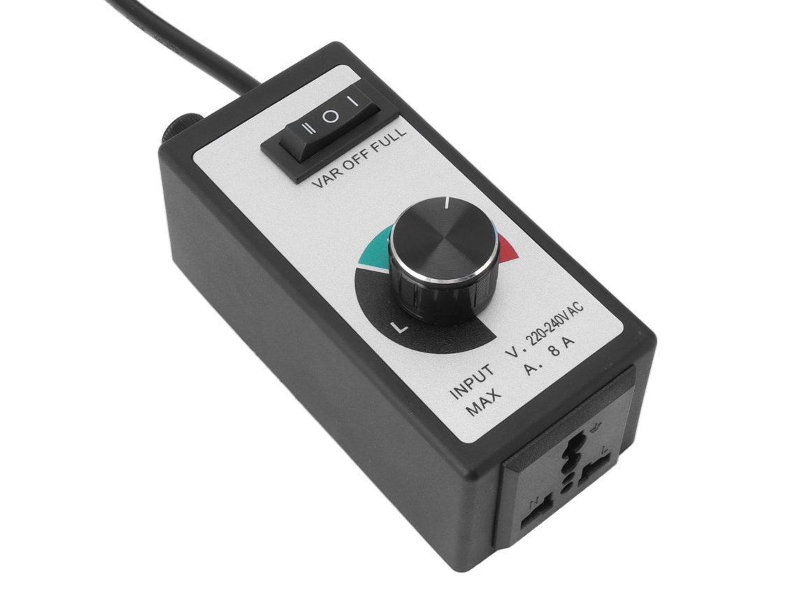 Controlador de velocidad de ventilador de plástico 1500w UE 220 240v