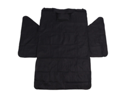 Toldo impermeable para asiento de coche para perros, para SUV y camionetas, color negro, 175 x 105 x 43 cm
