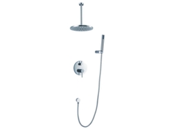 Grifo de Ducha Empotrado 2 Vías con Rociador de Techo y Ducha de Mano - (H33BM43C)