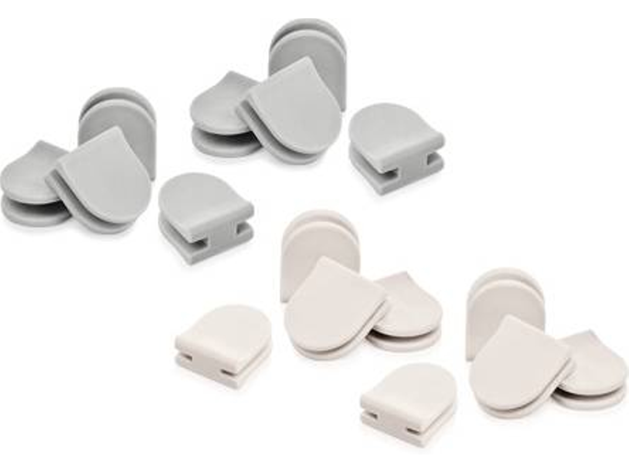 Conectores y bases de recambio TESCOMA Flexispace 8+8 pcs