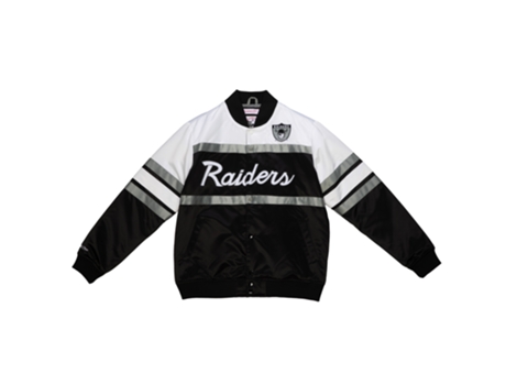 Chándale para Fitness MITCHELL & NESS Chándal Botones Oakland Negro (S)