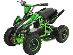 Quad Infantil Racer 1000, Pocket Quad Con Motor Eléctrico De 1000 Vatios, 3 Baterías, Amortiguadores, Velocidad Máxima De 24 Km/h.