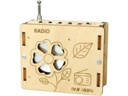 Kits De Experimentos Científicos De Madera Para Armar: Modelo De Radio Fm, Rompecabezas.