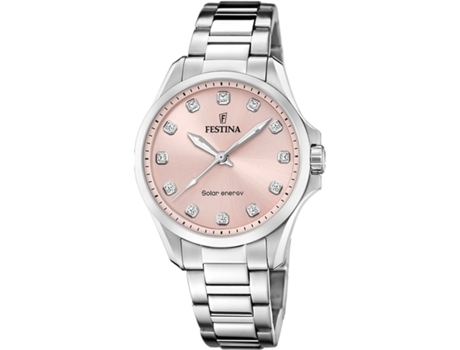 Reloj Hombre FESTINA F20654/2 Rosa Plateado