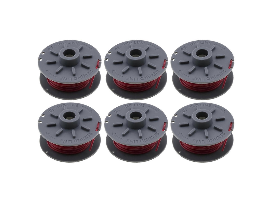 Juego de 6 piezas Z5O para cortacésped GARDENA TURBOTRIMMER SMALLCUT, carrete de nailon V6X, 05364 20, TLGA 04