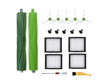 Kit de repuesto de 13 piezas, accesorios para Irobot Roomba I7 I7/I7 Plus E5 E6 E7, cepillos para aspiradora, filtros, repuestos