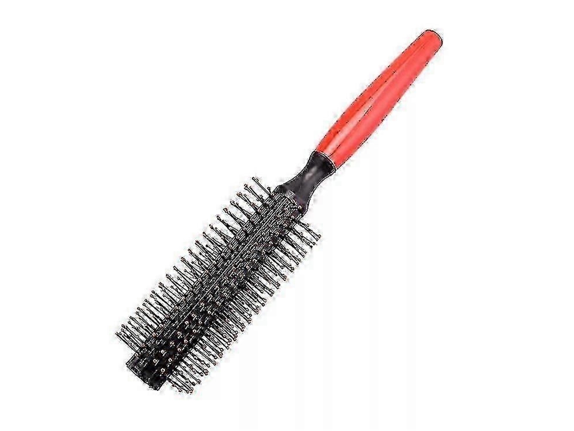 Cepillo de peinado redondo de cerdas suaves 2025 con secador de pelo, rizador y mini peine para cabello ondulado, ideal para mujeres y hombres.
