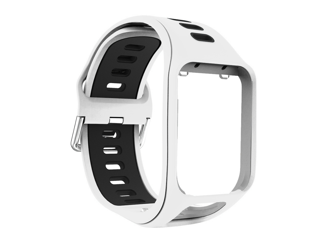 Correa De Pulsera De Silicona Bicromática Para Reemplazo De Tomtom Spark Runner 2/3