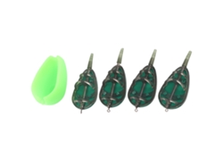 Moldes para cebadores de pesca de carpas de 30 y 60 g