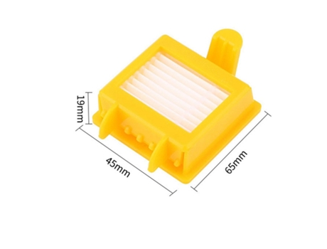 10 elementos filtrantes, 10 filtros HEPA con cepillo lateral de 6 brazos para aspiradoras IRobot Roomba serie 500 600 700