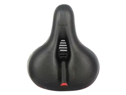 Omni-asiento De Bicicleta Espuma Pu Hueco Transpirable Absorbe Impactos Universal Para Bicicleta De Montaña Accesorio Rojo