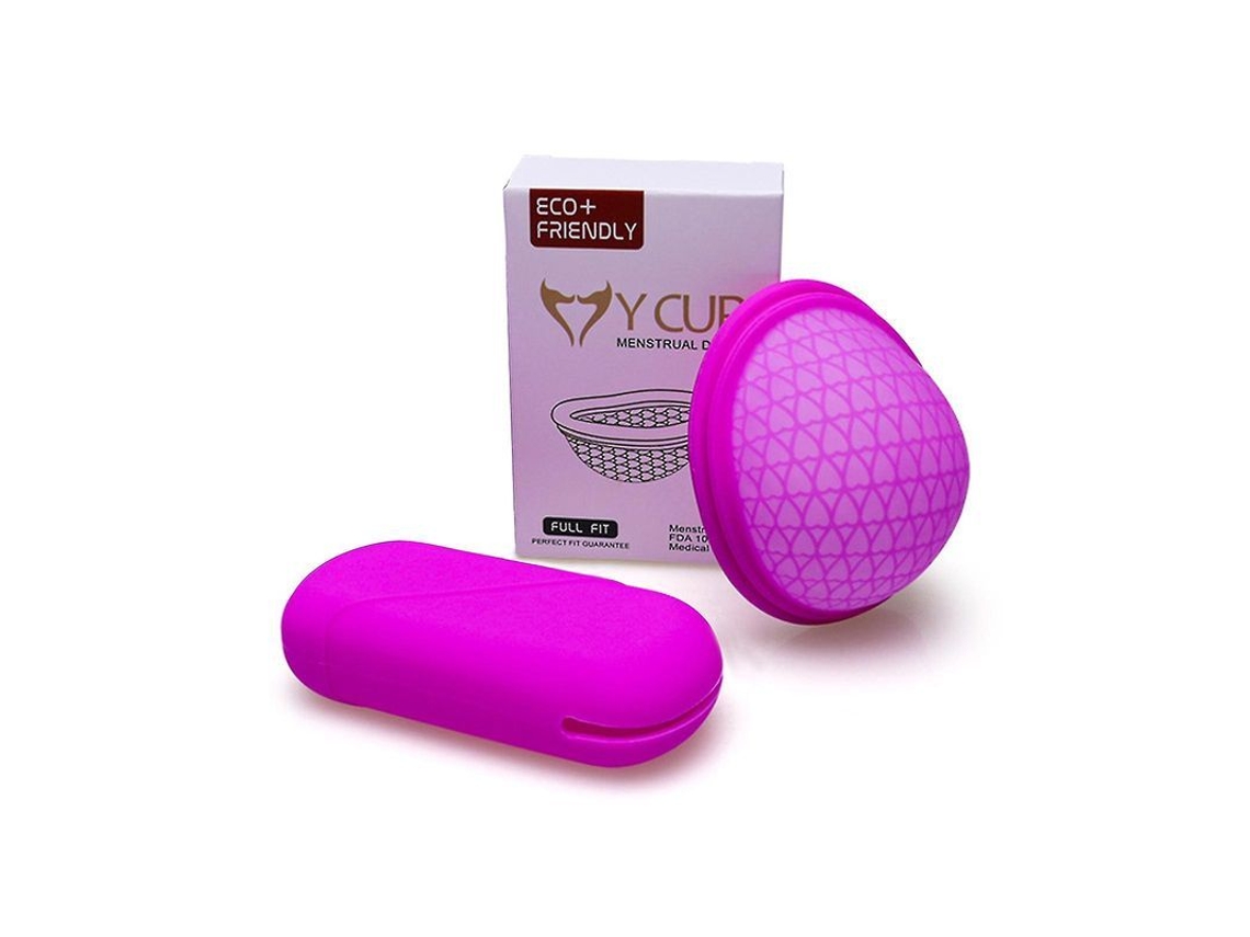Nuevo Disco Menstrual 100% Reutilizable - Juego De 2 Copas Menstruales Suaves Con Un 39% De Descuento.