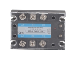 Relé De Estado Sólido Trifásico Control Dc Ac 480v 10a Ssr-3 D4810 Suministros Industriales