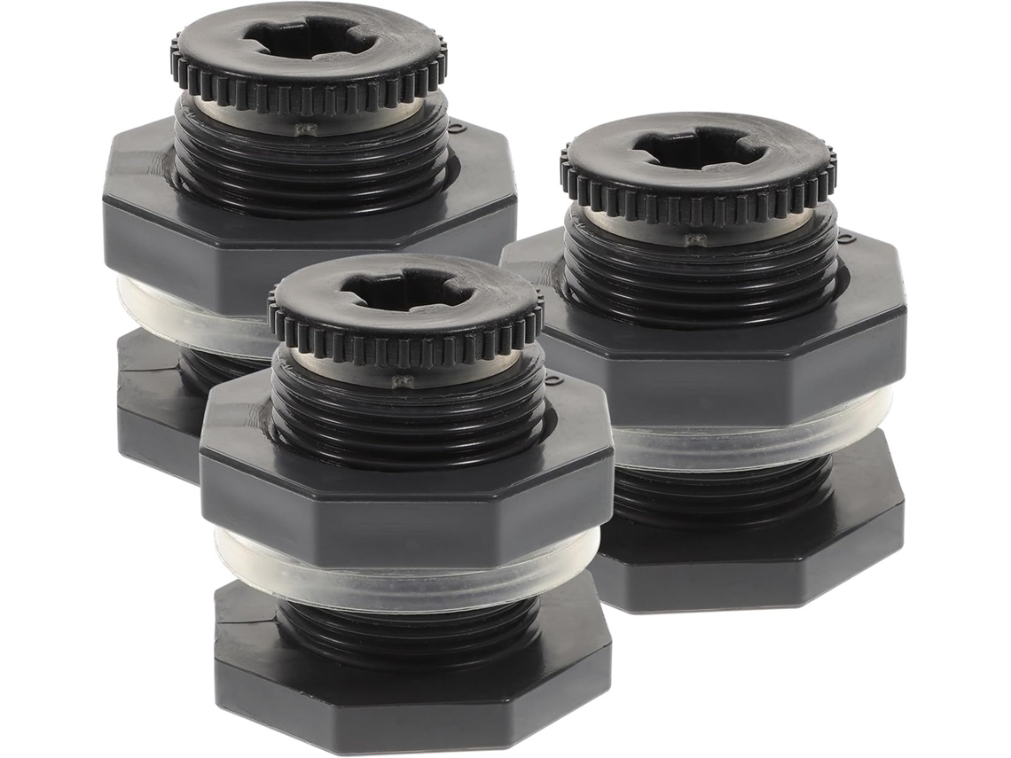 Conector De Pvc Para Depósitos De Agua, De 1 2 Pulgada, Con Funda De Silicona Gruesa Y A Roturas. Apto Y En Acuarios. 1