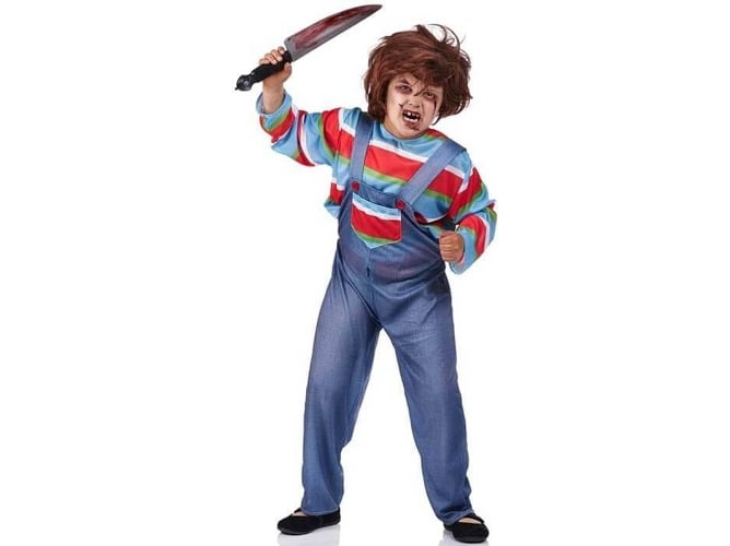 Disfraz de Niño DISFRAZZES Muñeco Diabólico (Talla: 8 a 10 años)