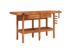 Banco De Trabajo VIDAXL Marrón Madera de acacia (162x62x83cm)