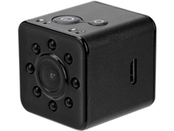 Ultra-Mini DV Pocket WiFi SQ13 1080P Videocámara Grabadora de video digital con estuche impermeable de 30 m con visión nocturna por infrarrojos (negro YIZHOOD
