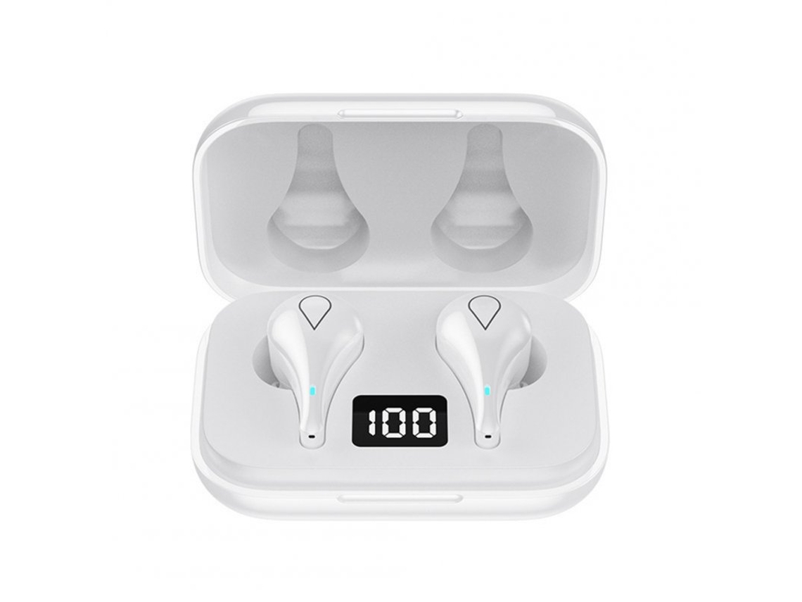 Auriculares Bluetooth True Wireless Original Lenovo Lp3 Setooth 5.0 Estéreo Bajo Gaming Power Pantalla Deportes Blanco