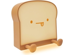 Bonita Lámpara De Noche Led Con Forma De Pan De Queso, Recargable Con Temporizador, Portátil Para El Dormitorio.