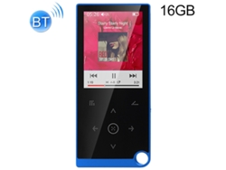 Reproductor de audio deportivo CSYY E05, MP4/MP3, 16 GB, Bluetooth (azul)