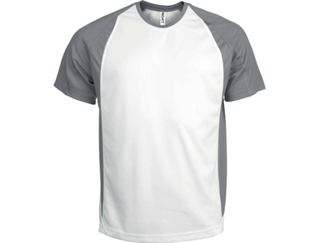 Camiseta de Hombre para Deporte PROACT Multideportes Poliéster Gris (XS)