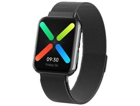 Correa PHONECARE Milanese Loop Cierre Magnético Oppo Watch 46mm Negro