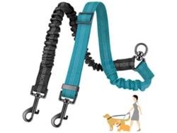 Colar Elástico Automático Para Animais De Estimação À Prova De Explosões, Para Um Ou Dois Cães - Azul