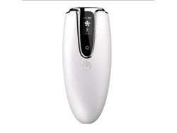Depiladora IPL 2 en 1 Yizhood, 3 modos, 8 niveles, axilas, cuerpo y rostro, color blanco