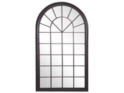 Espejo BELIANI Trevol de Hierro Negro 77x5x130