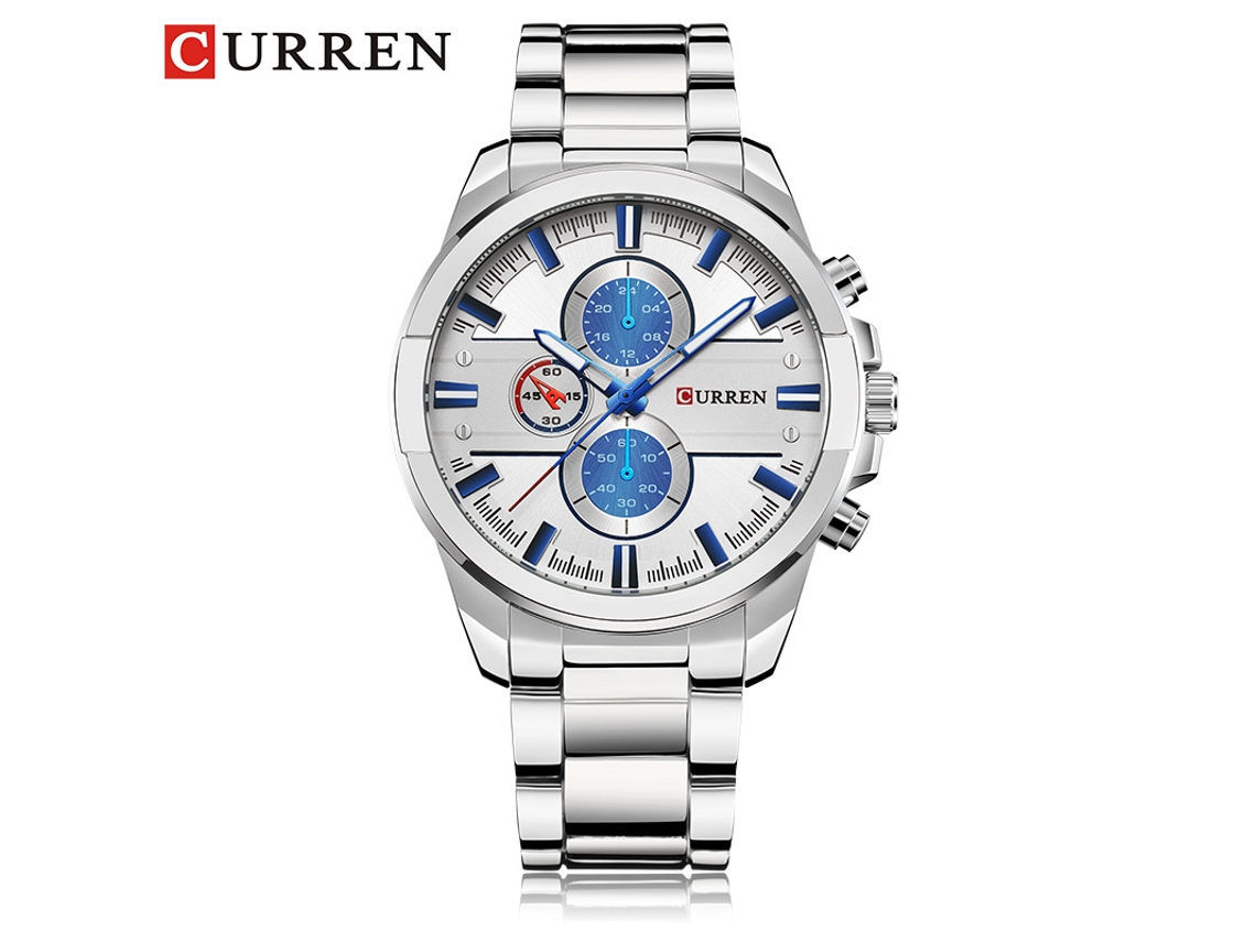 Reloj De Pulsera De Cuarzo Informal Para Hombre, De Aleación, Resistente Al Agua.