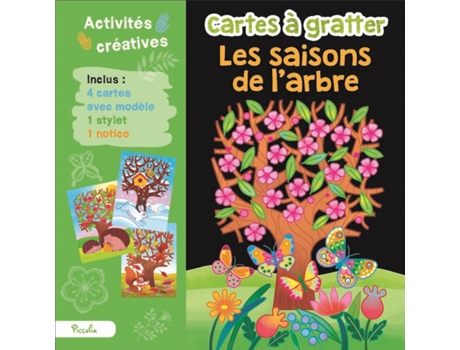 Scratch Art Seasons PICCOLIA (4 años)