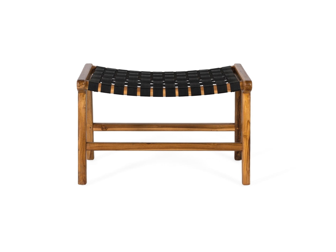 Banco de Madera Vantara, marca Mindi, 41 cm x 65 cm x 45 cm