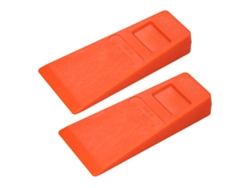 2 Piezas De Cuneo De Plástico Naranja Para Podar Árboles, 14 Cm, Con Puentes, Herramienta De Aclareo