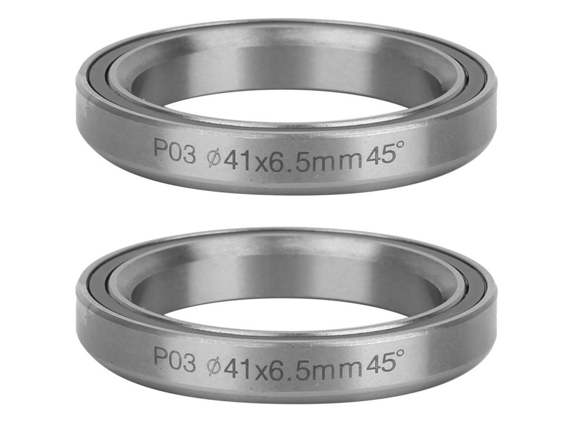 Rebe - 2 unidades de capacetes de mountain bike em aço reforçado com rolamentos selados duplos, acessório 41mm P03